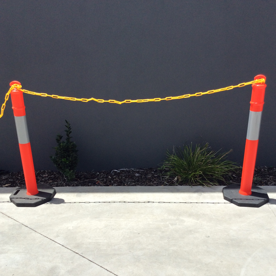 Bunting Flags and Plastic Chains