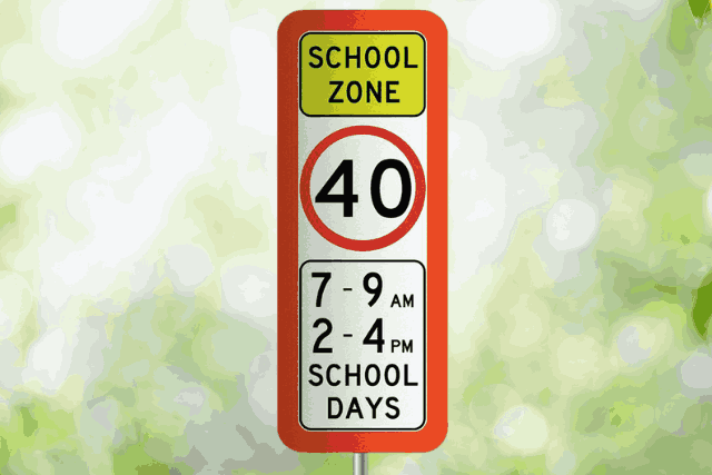 School signage, traffic signage importance
