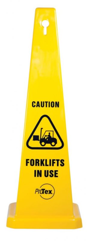 Caution Forklifts In Use – Safety Cone