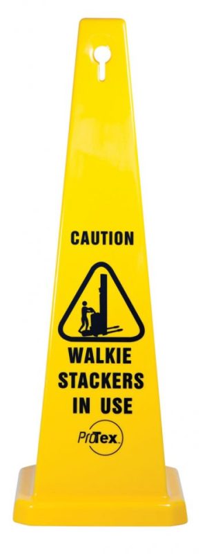 Caution Walkie Stackers In Use – Safety Cone