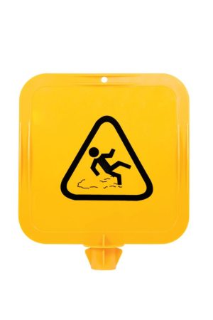 Lock-in Sign Frame Wet Floor Pictogram