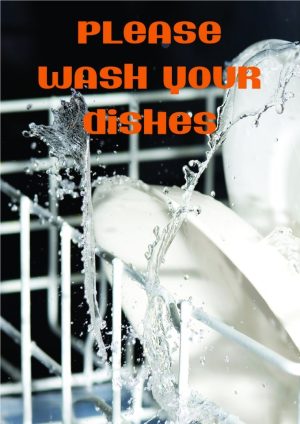 Please Wash Your Dishes