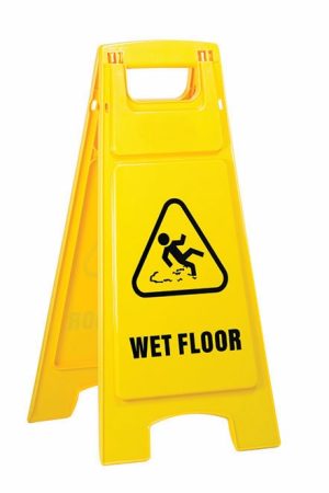 Slippery Surface – Corflute A-Frame