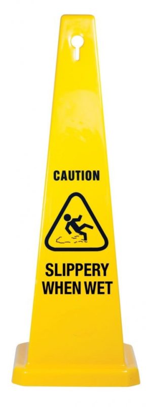 Slippery When Wet – Safety Cone