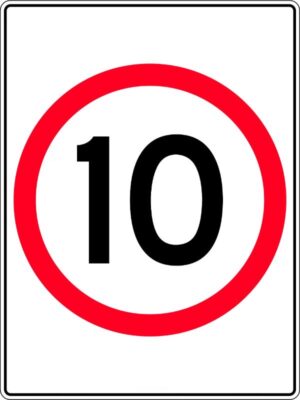 10km Speed Limit