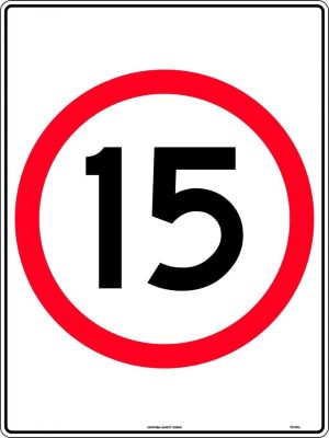 15km Speed Limit