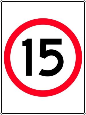 15km Speed In Roundel