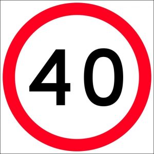 40km Speed Limit