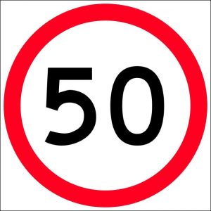 50km in Roundel Sign