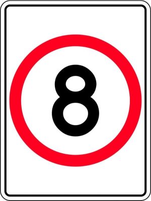 8km Speed Limit