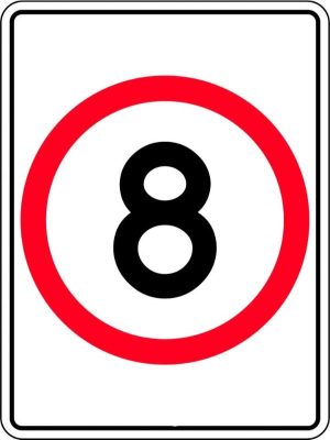 8km Speed Limit