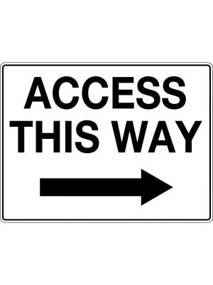 Access This Way (right arrow)