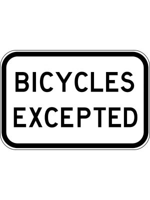 Bicycles Excepted