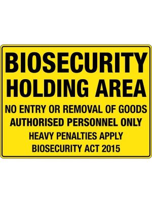 Biosecurity Holding Area