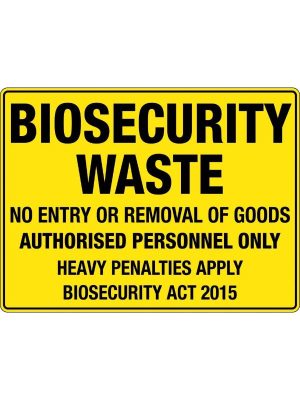 Biosecurity Waste