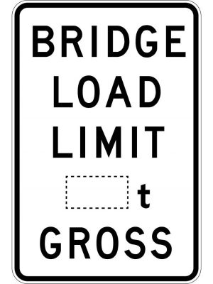Bridge Load limit ___t Gross