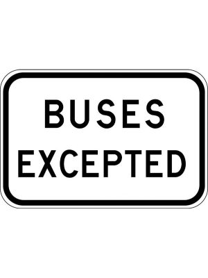 Buses Excepted
