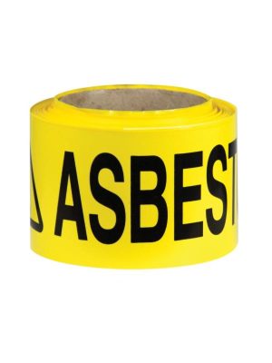 Caution Asbestos Barrier Tape