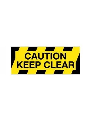 Floor Graphics – Caution Keep Clear