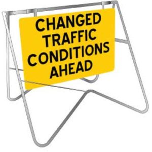 Changed Traffic Conditions Ahead