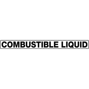 Combustible Liquid Sign