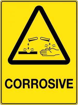 Corrosive Sign