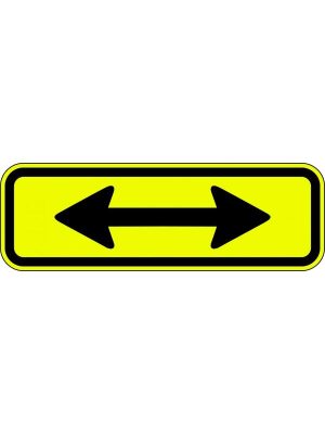 Crossing Arrows For Use Only With W6-7 Sign