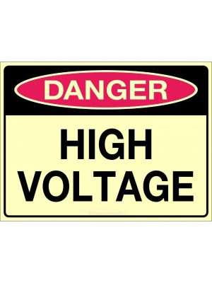 Danger High Voltage Sign | Civil Products WA