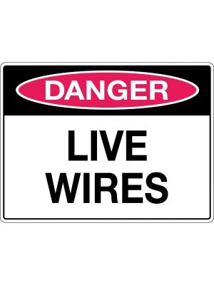 Danger Live Wires