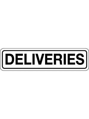 Deliveries Sign
