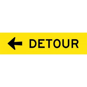 Detour (Arrow Left)