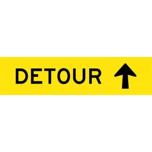 Detour (Arrow Up)