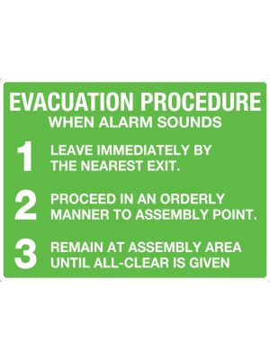 Evacuation Procedure