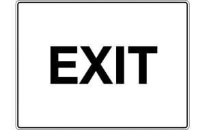 Exit Sign