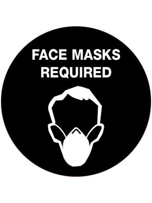 Face Masks Required – Floor Graphics