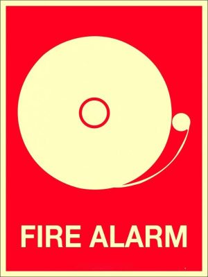 Fire Alarm Sign with Pictogram | Civil Products WA