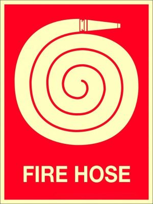 Fire Hose Sign with Pictogram | Civil Products WA