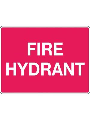 Fire Hydrant Sign | Fire Safety Signage Australia | Civil Products WA