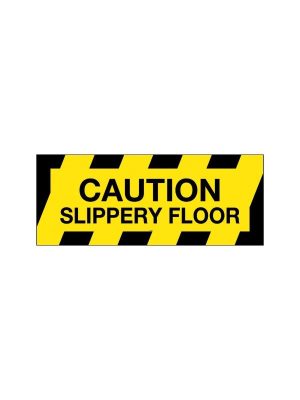 Floor Graphics – Caution Slippery Floor