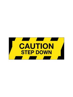 Floor Graphics – Caution Step Down