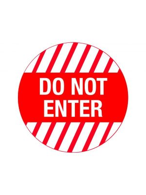 Floor Graphics – Do Not Enter