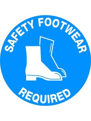 Floor Graphics – Safety Footwear Required