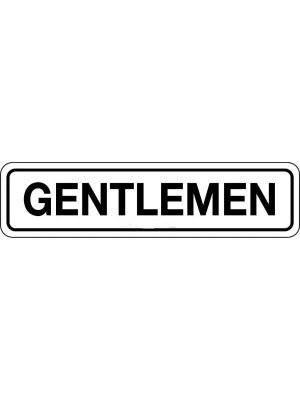 Gentlemen Sign