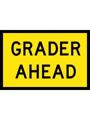 Grader Ahead Sign | Civil Products WA