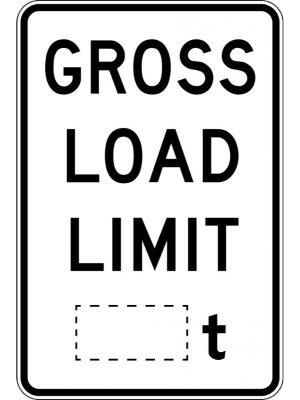 Gross Load limit ___t