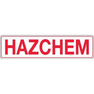 Hazchem Sign