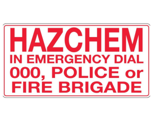 Hazardous Chemical Signs