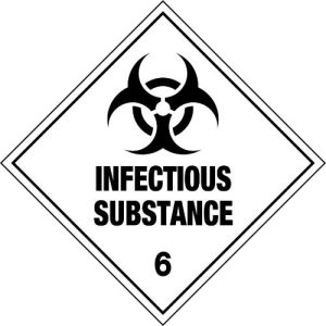 Hazchem Labels Infectious Substance 6