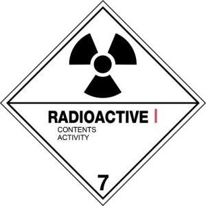 Hazchem Labels Radioactive I