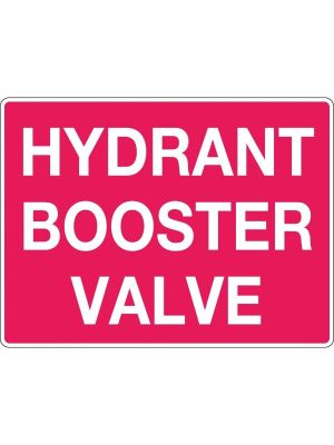 Fire Sign – Hydrant Booster Valve | Fire Safety Signs Australia